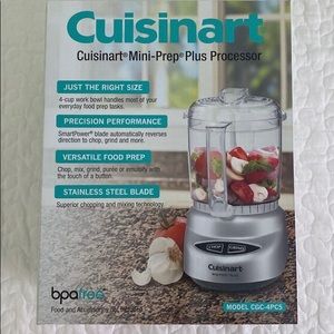 New! Cuisinart Mini-Prep plus processor / MODEL CGC-4PC5